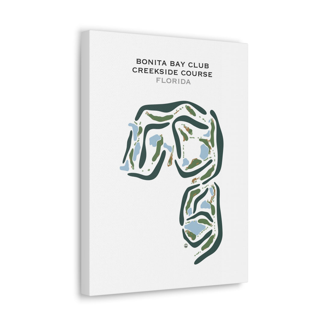 Bonita Bay Club - Creekside Course, Florida - Printed Golf Courses