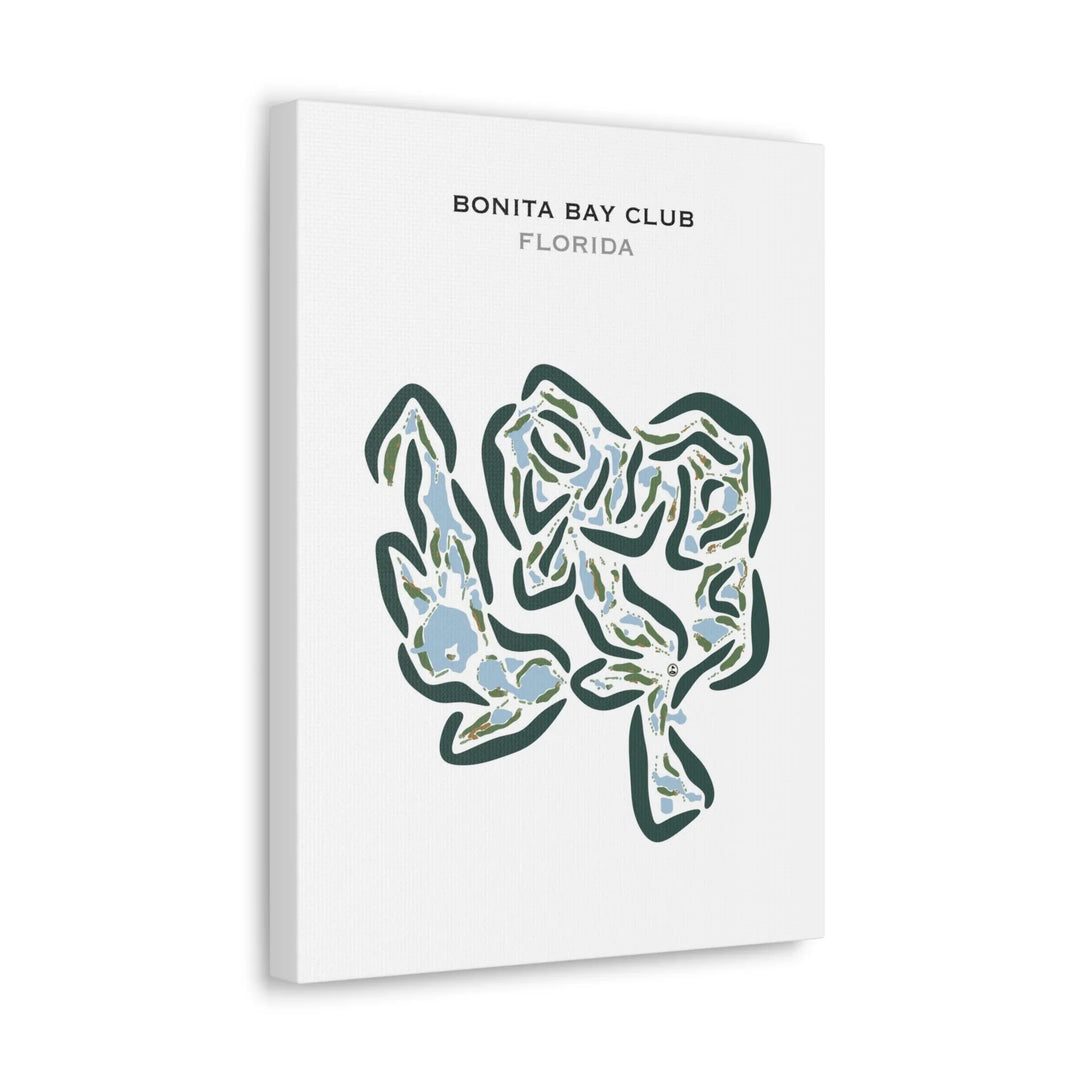 Bonita Bay Club, Bonita Springs, Florida - Printed Golf Courses
