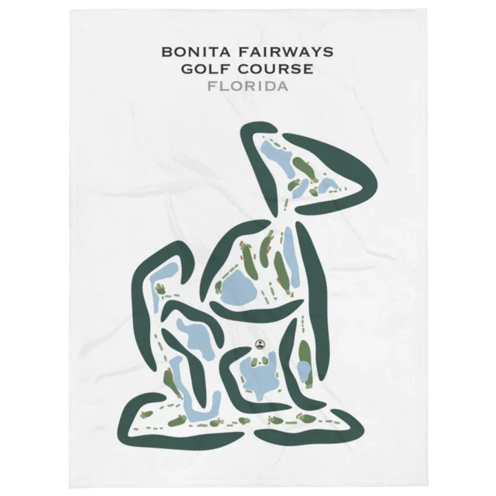 Bonita Fairways Golf Course, Florida - Printed Golf Courses