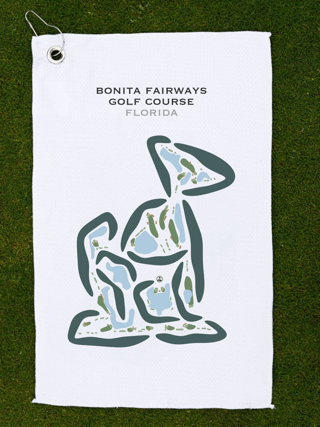 Bonita Fairways Golf Course, Florida - Printed Golf Courses