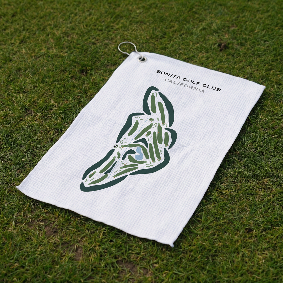 Bonita Golf Club, California - Printed Golf Courses