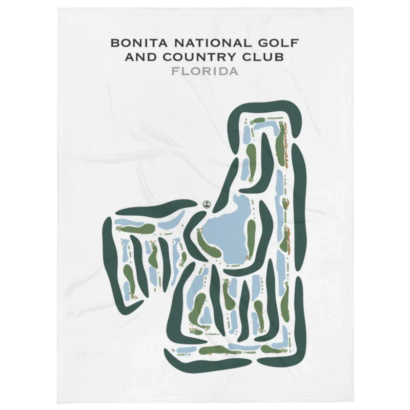 Bonita National Golf & Country Club, Florida - Printed Golf Courses