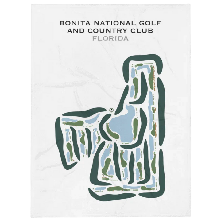 Bonita National Golf & Country Club, Florida - Printed Golf Courses