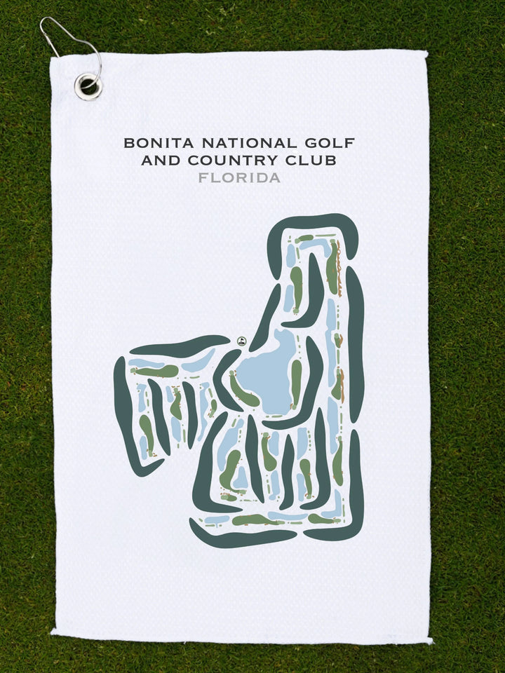Bonita National Golf & Country Club, Florida - Printed Golf Courses