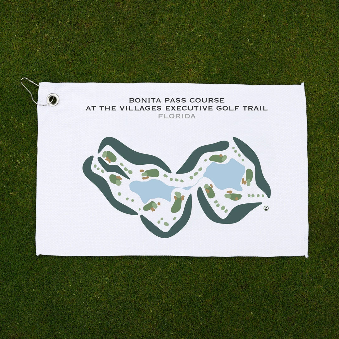 Bonita Pass Course at The Villages Executive Golf Trail, Florida - Printed Golf Courses