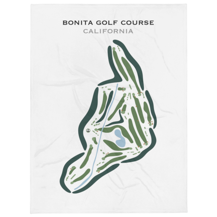 Bonita Golf Course, California - Printed Golf Courses