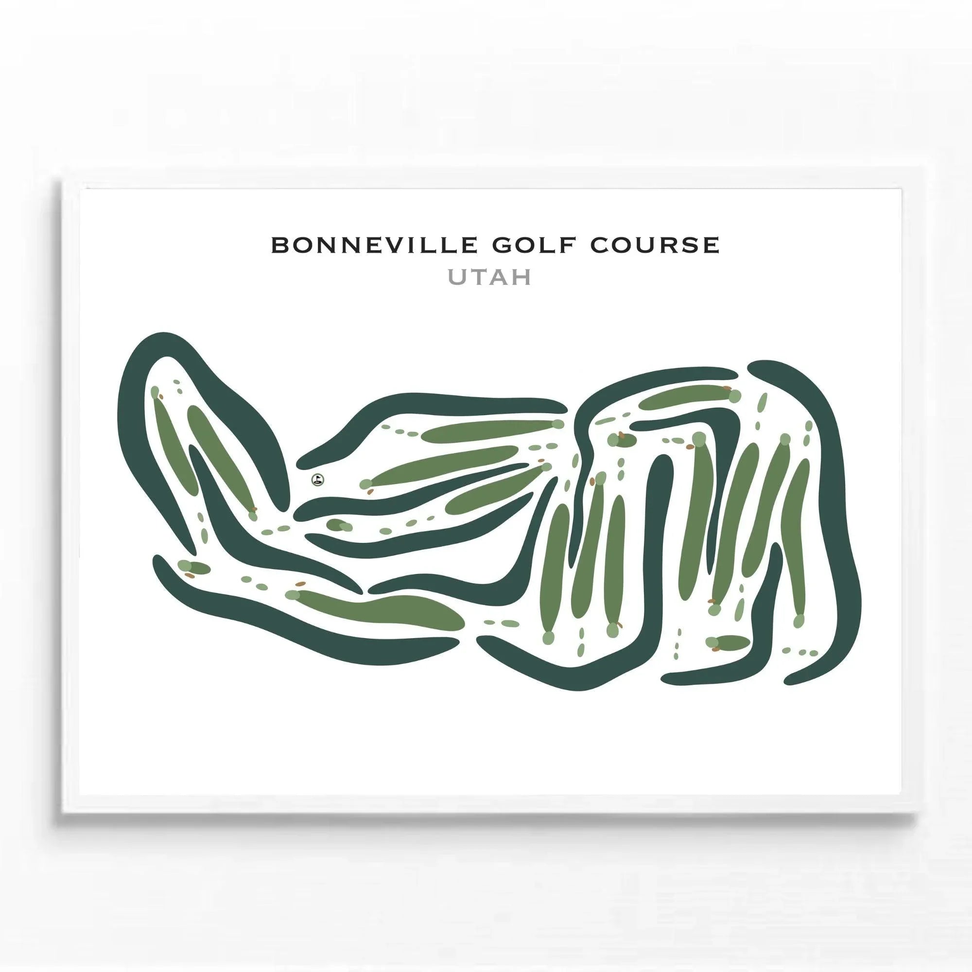 Order Best Printed artwork of Bonneville Golf Course Utah Golf