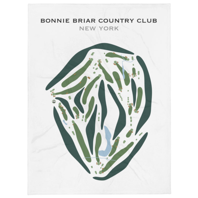 Bonnie Briar Country Club, New York - Printed Golf Courses