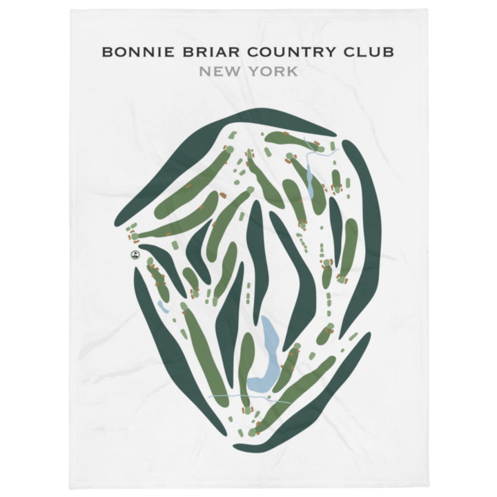 Bonnie Briar Country Club, New York - Printed Golf Courses