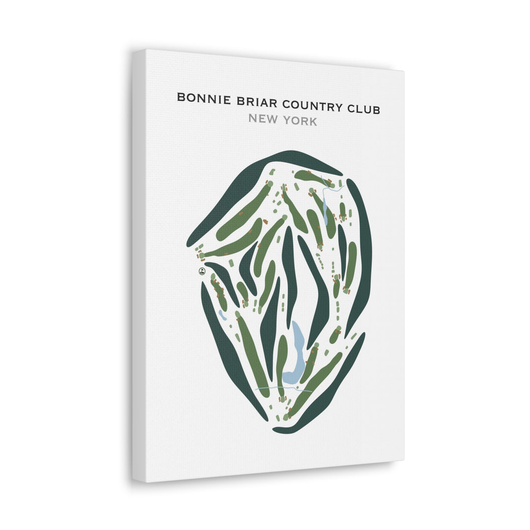 Bonnie Briar Country Club, New York - Printed Golf Courses