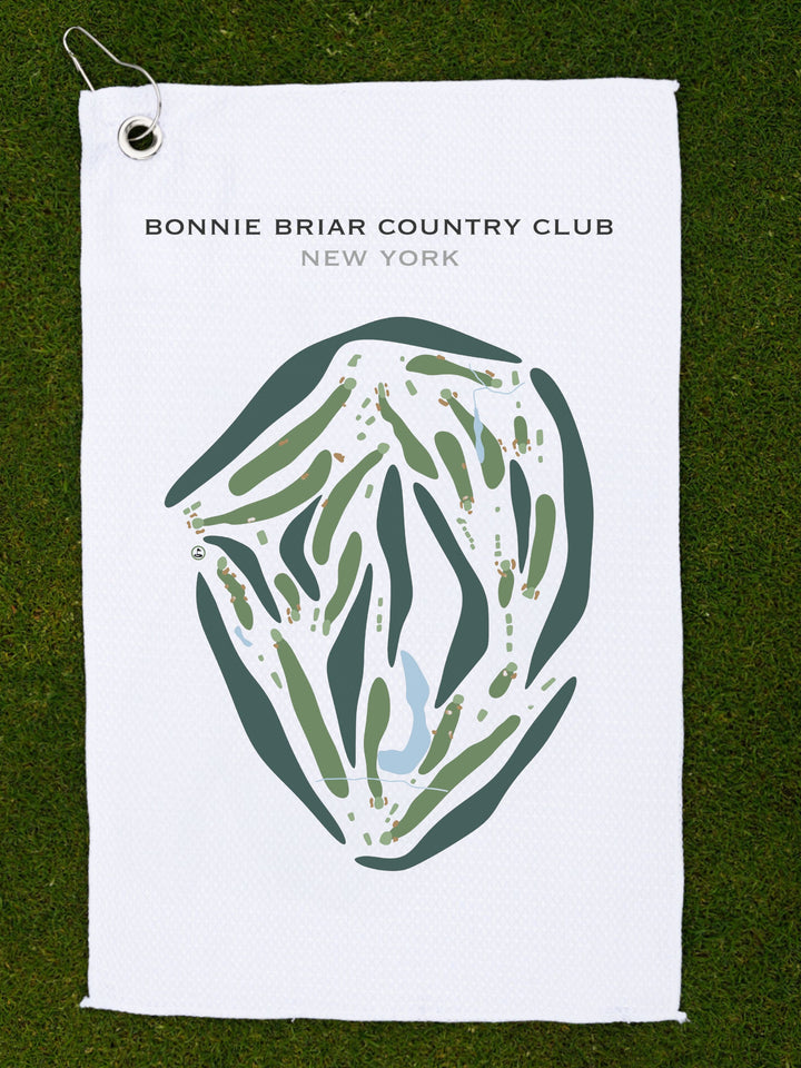 Bonnie Briar Country Club, New York - Printed Golf Courses