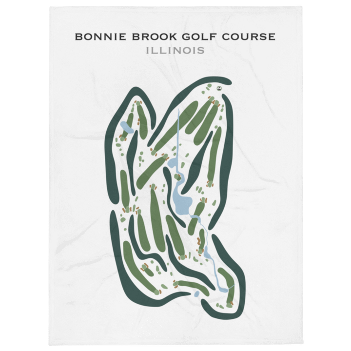 Bonnie Brook Golf Course, Illinois - Printed Golf Courses