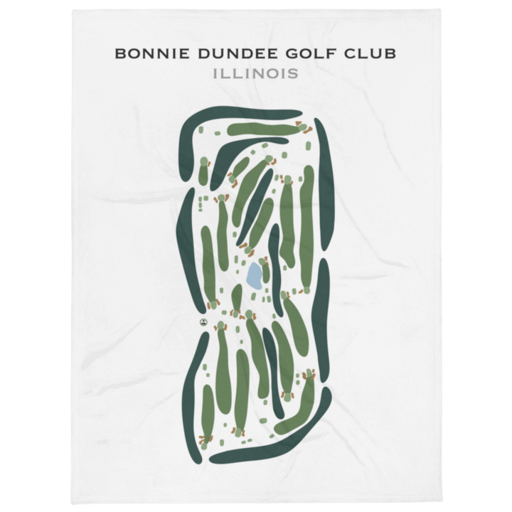 Bonnie Dundee Golf Club, Illinois - Printed Golf Courses