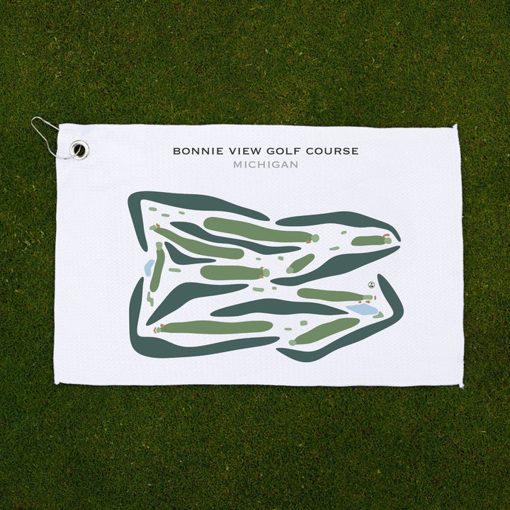 Bonnie View Golf Course, Michigan - Printed Golf Courses