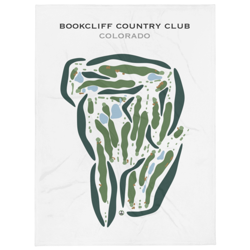 Bookcliff Country Club, Colorado - Printed Golf Courses