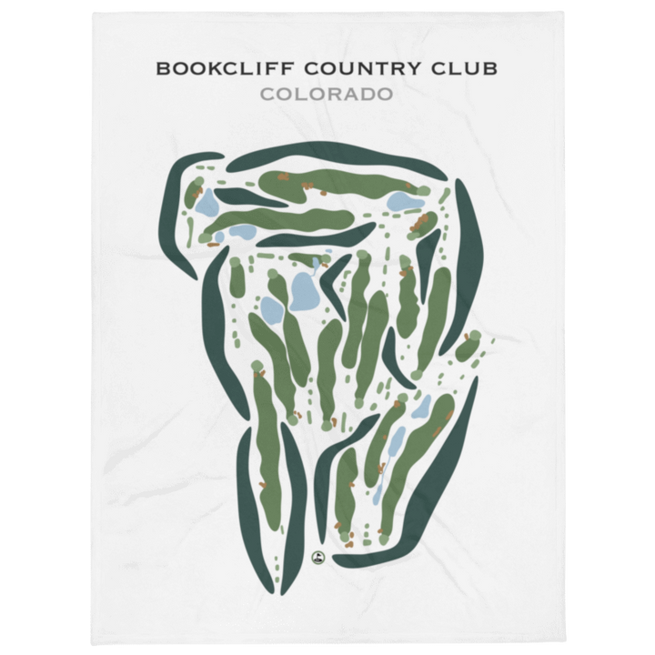 Bookcliff Country Club, Colorado - Printed Golf Courses