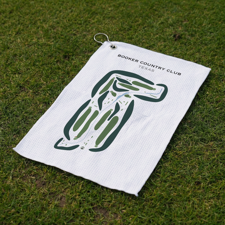 Booker Country Club, Texas - Printed Golf Courses