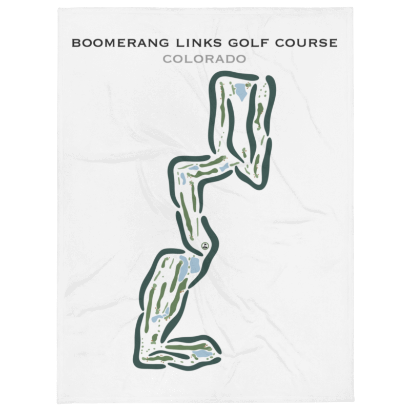 Boomerang Links Golf Course, Colorado - Printed Golf Courses