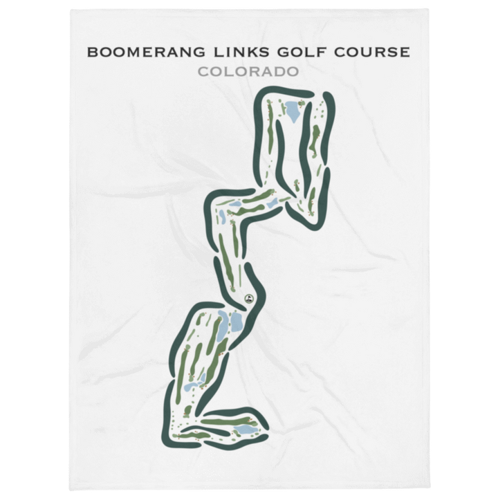 Boomerang Links Golf Course, Colorado - Printed Golf Courses