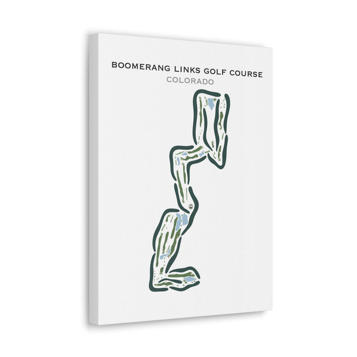 Boomerang Links Golf Course, Colorado - Printed Golf Courses