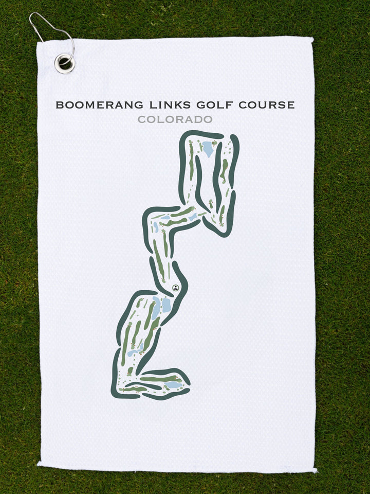 Boomerang Links Golf Course, Colorado - Printed Golf Courses