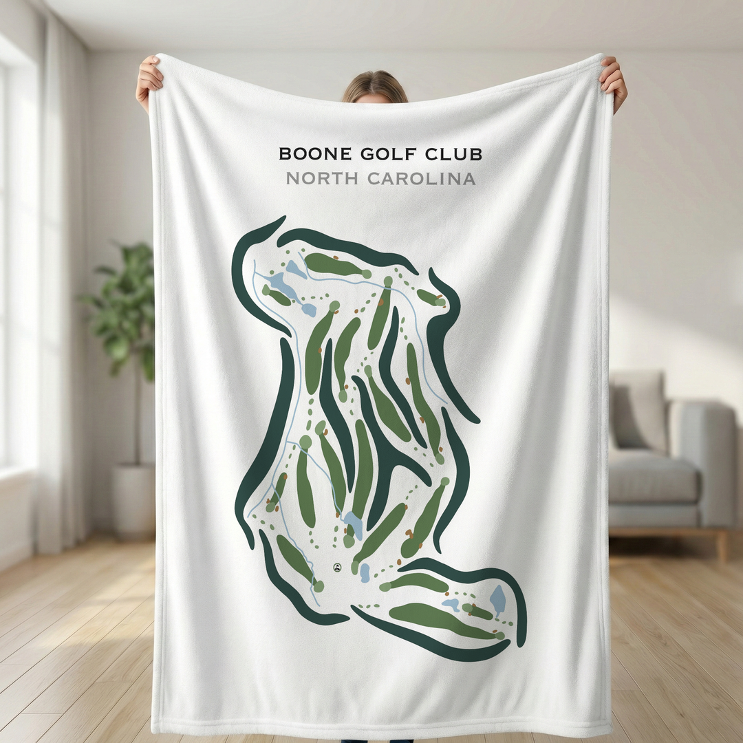 Boone Golf Club, North Carolina - Printed Golf Courses