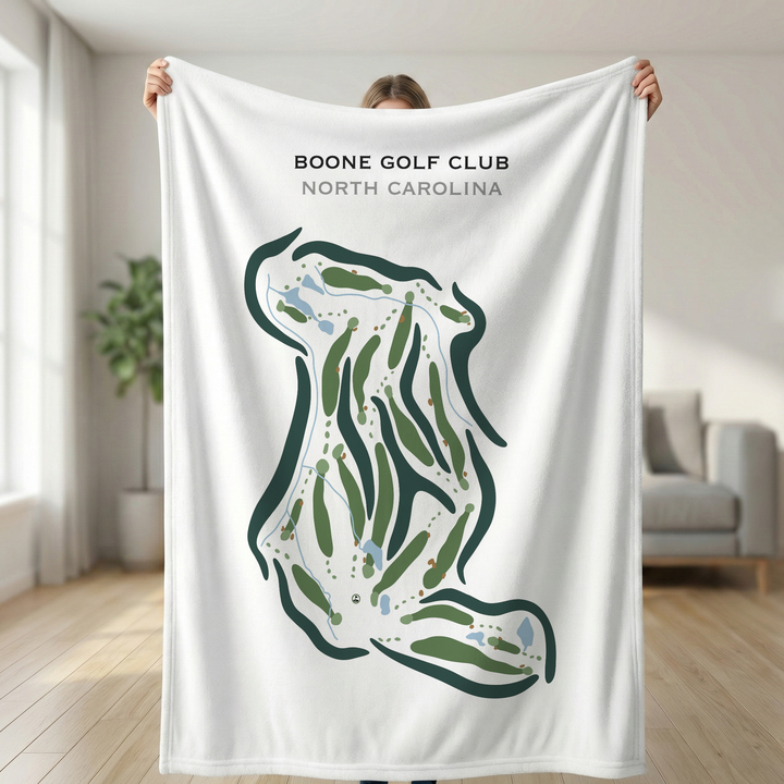 Boone Golf Club, North Carolina - Printed Golf Courses