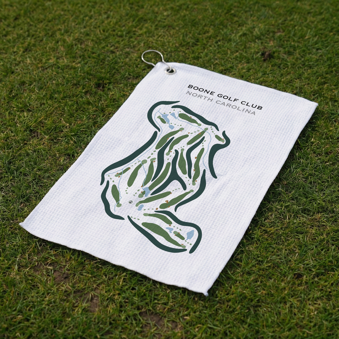 Boone Golf Club, North Carolina - Printed Golf Courses