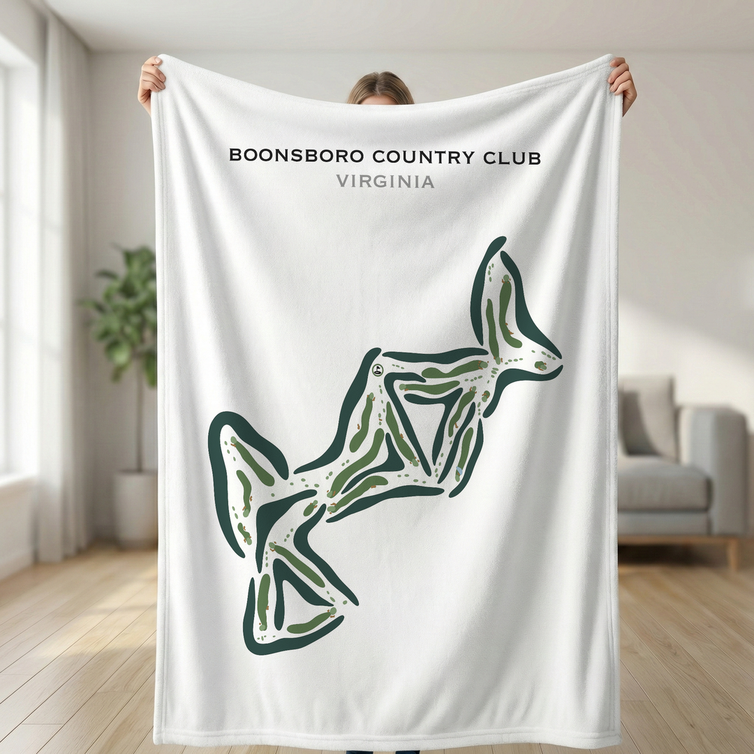 Boonsboro Country Club, Virginia - Printed Golf Courses
