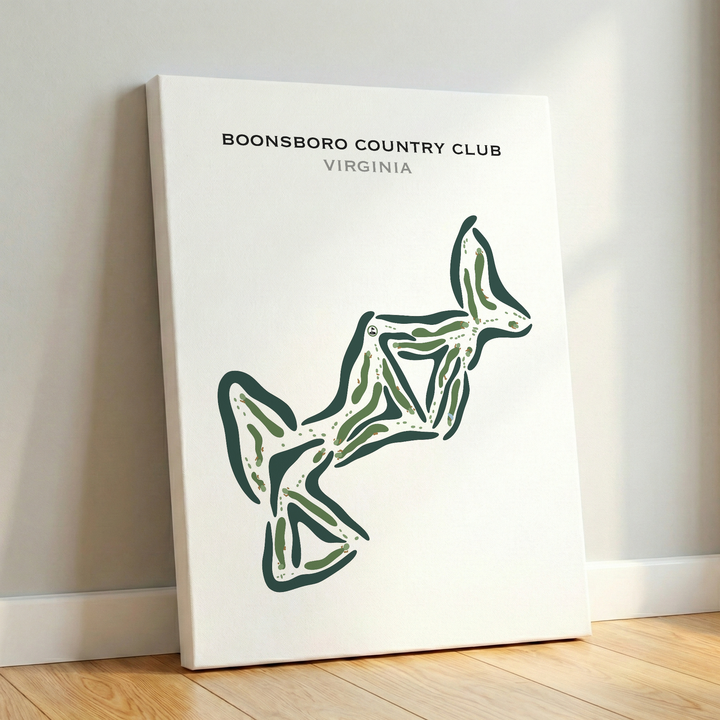 Boonsboro Country Club, Virginia - Printed Golf Courses
