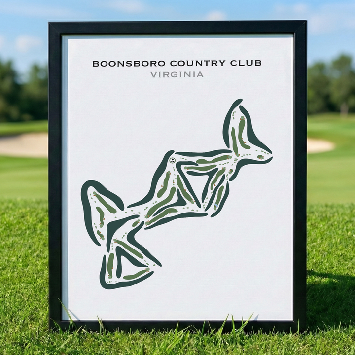 Boonsboro Country Club, Virginia - Printed Golf Courses