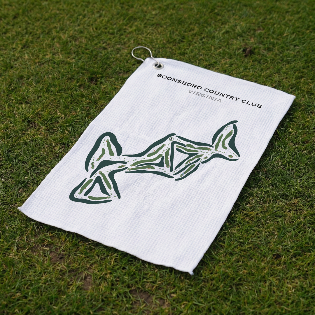 Boonsboro Country Club, Virginia - Printed Golf Courses