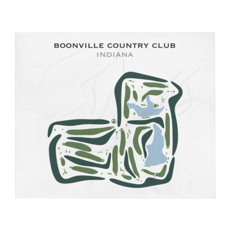 Boonville Country Club, Indiana - Printed Golf Courses