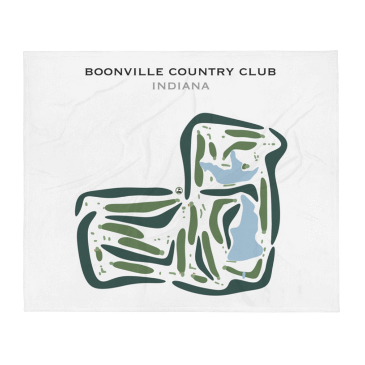 Boonville Country Club, Indiana - Printed Golf Courses