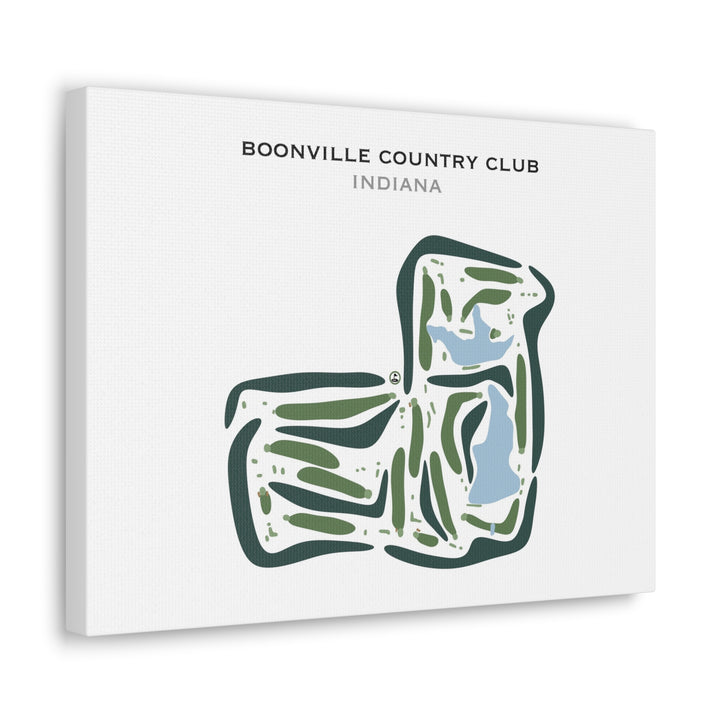 Boonville Country Club, Indiana - Printed Golf Courses