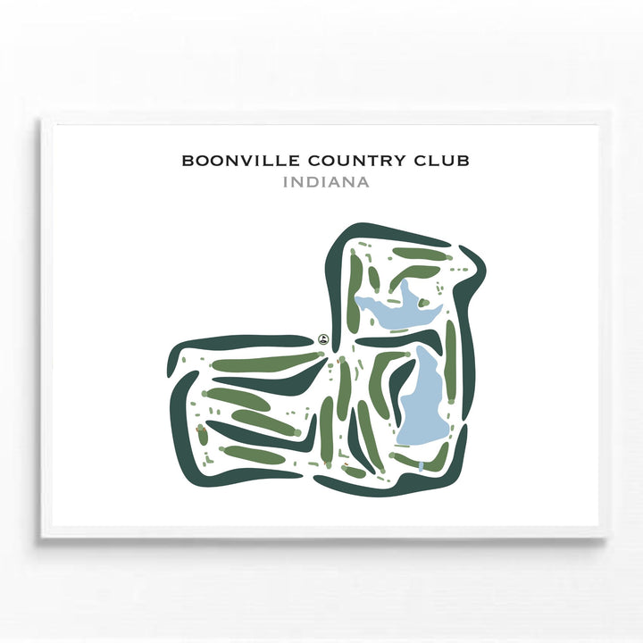 Boonville Country Club, Indiana - Printed Golf Courses