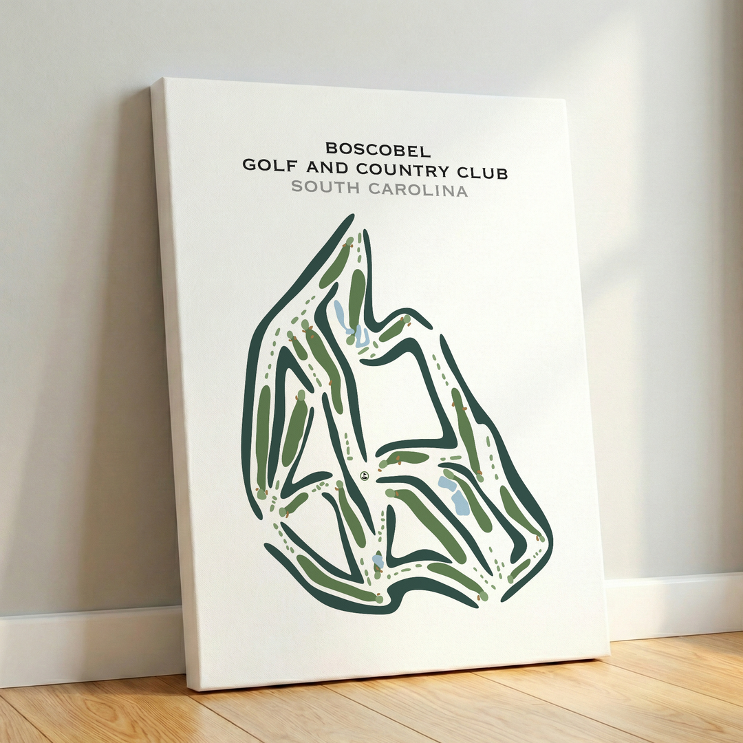 Boscobel Golf & Country Club, South Carolina - Printed Golf Courses