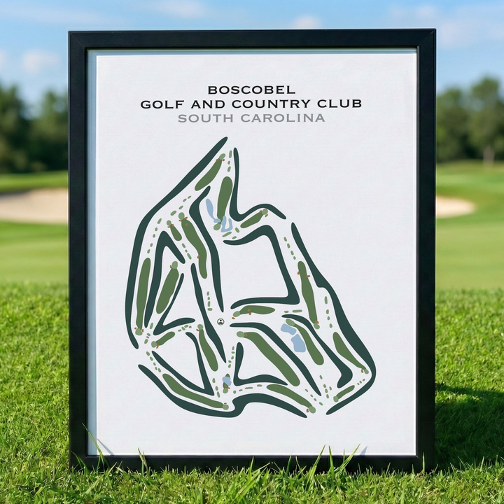 Boscobel Golf & Country Club, South Carolina - Printed Golf Courses