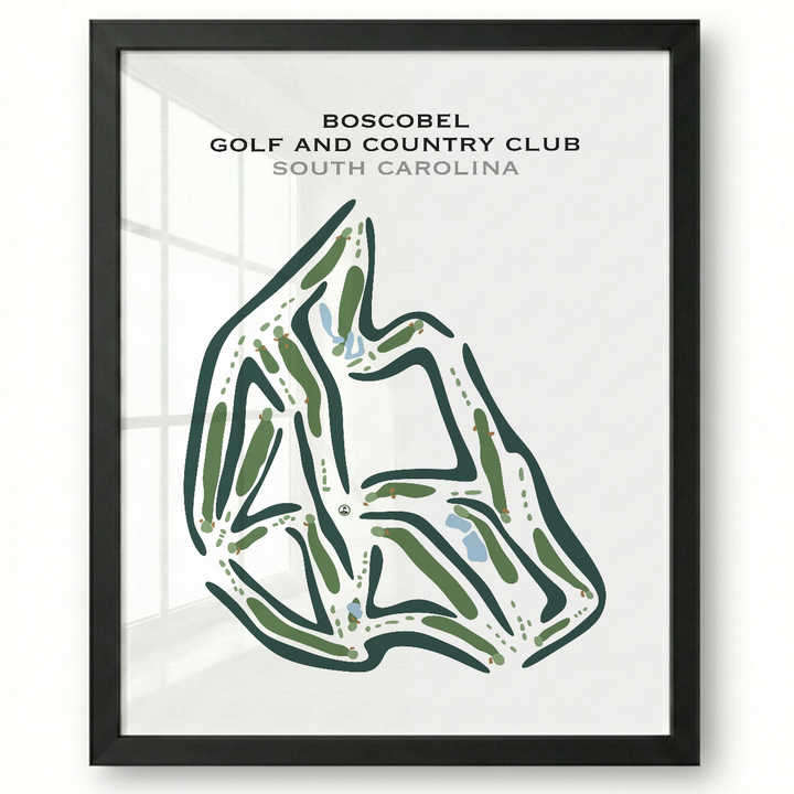 Boscobel Golf & Country Club, South Carolina - Printed Golf Courses