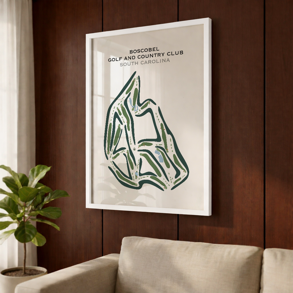Boscobel Golf & Country Club, South Carolina - Printed Golf Courses