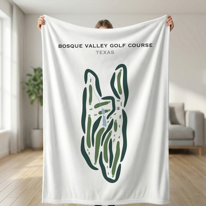 Bosque Valley Golf Course, Texas - Printed Golf Courses