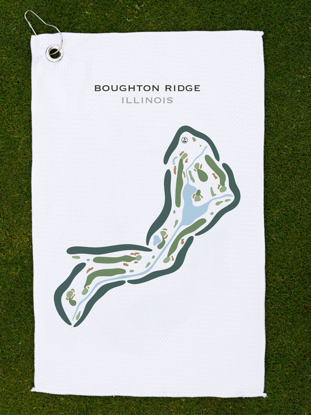 Boughton Ridge Golf Course, Illinois - Printed Golf Courses