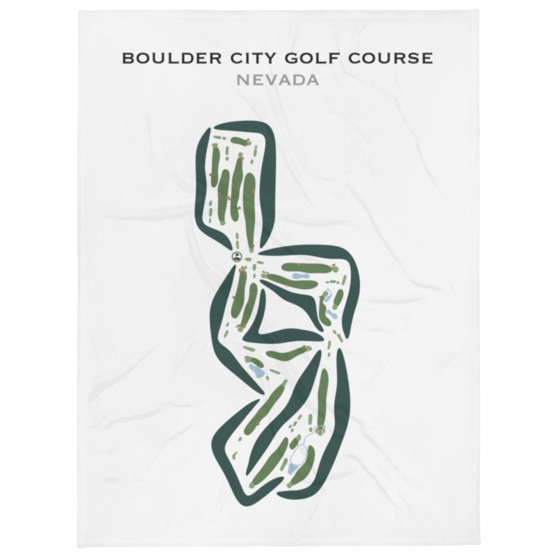 Boulder City Golf Course, Nevada - Printed Golf Courses