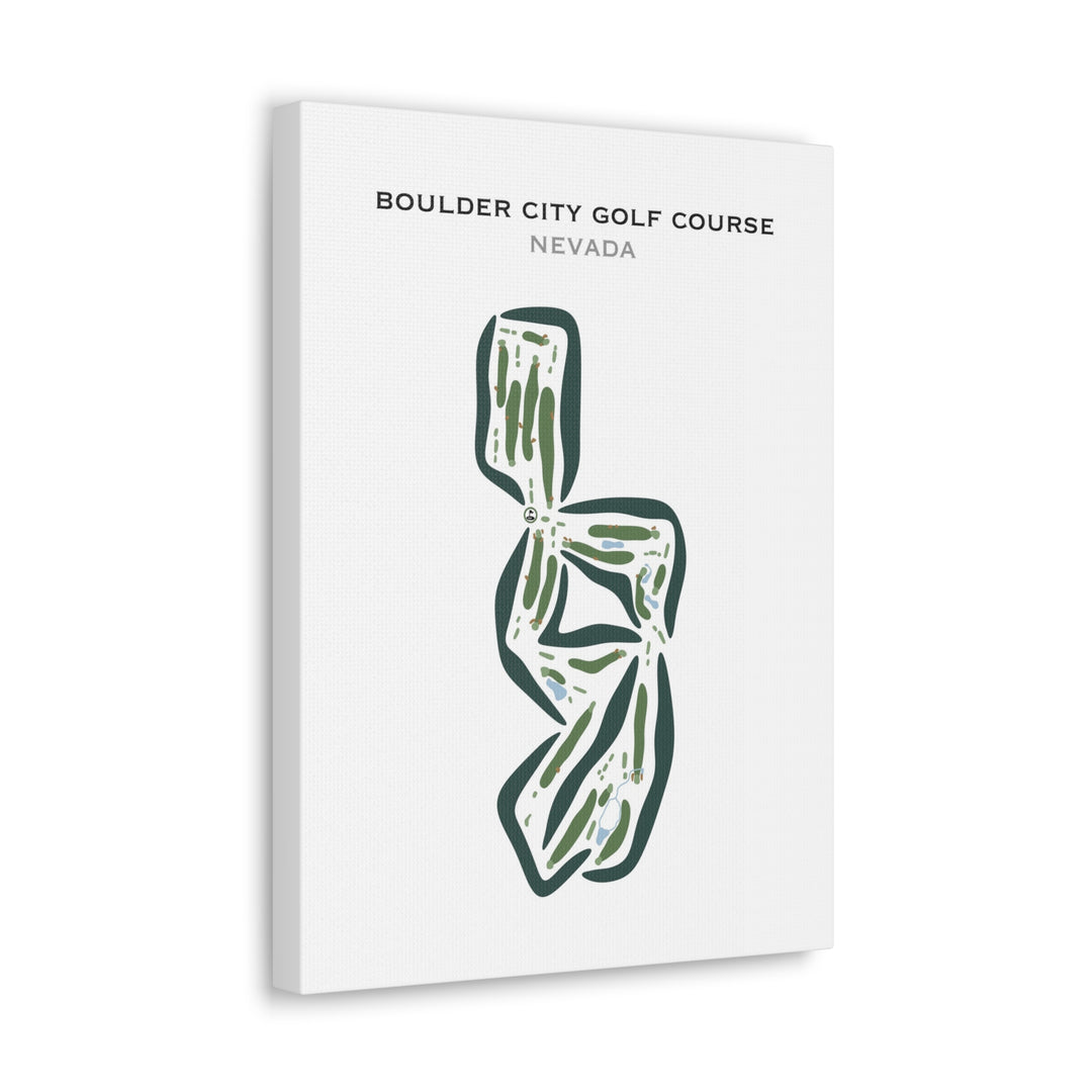 Boulder City Golf Course, Nevada - Printed Golf Courses