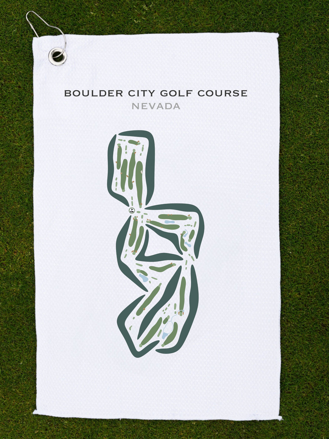 Boulder City Golf Course, Nevada - Printed Golf Courses