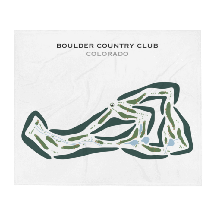 Boulder Country Club, Colorado - Printed Golf Courses