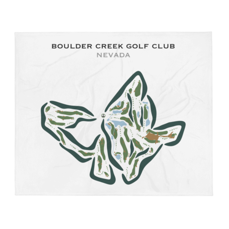 Boulder Creek Golf Club, Nevada - Printed Golf Courses