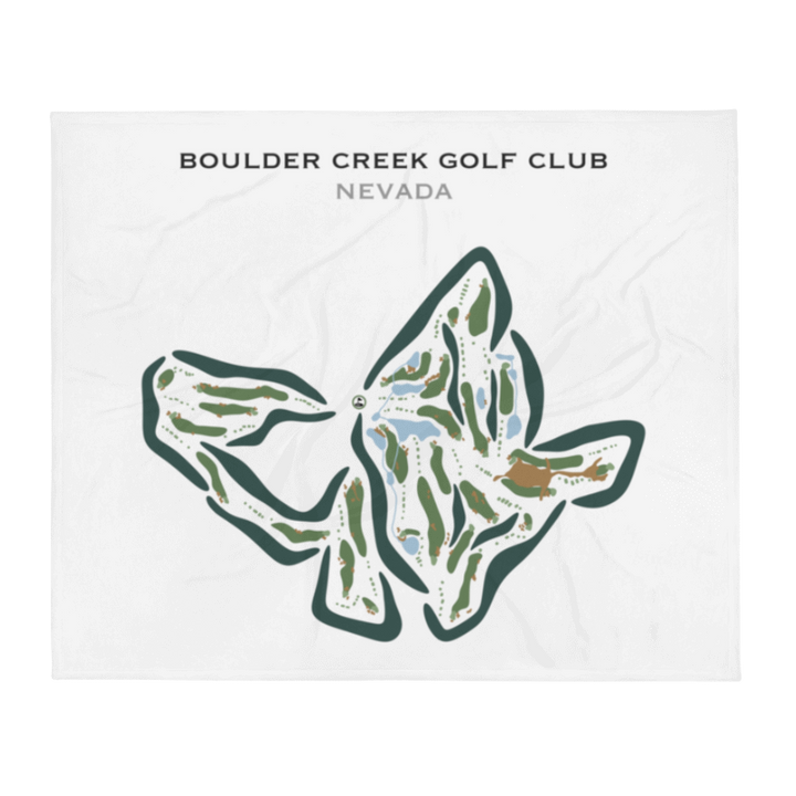 Boulder Creek Golf Club, Nevada - Printed Golf Courses