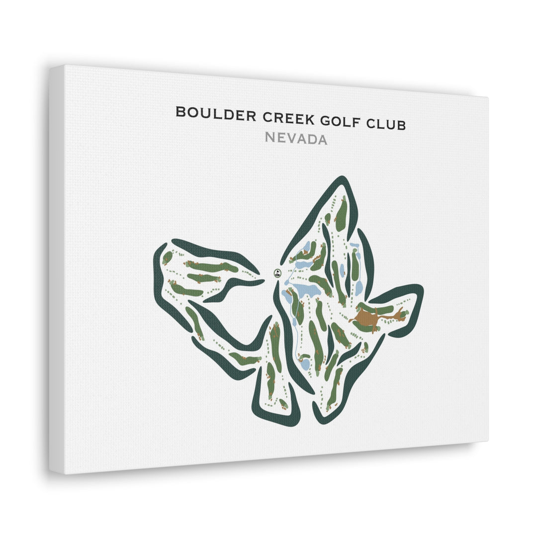 Boulder Creek Golf Club, Nevada - Printed Golf Courses