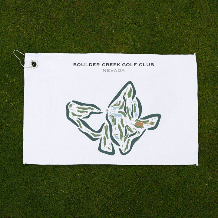 Boulder Creek Golf Club, Nevada - Printed Golf Courses